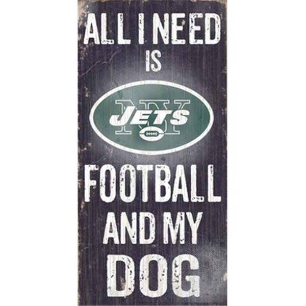 Fan Creations Fan Creations N0640 New York Jets Football And My Dog Sign N0640-NYJ